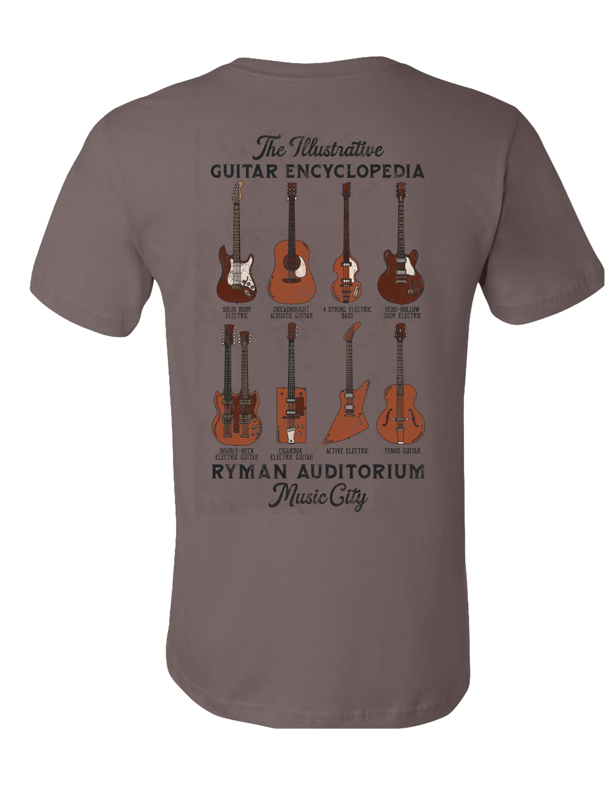Ryman Guitar Encyclopedia T-Shirt - S/S
