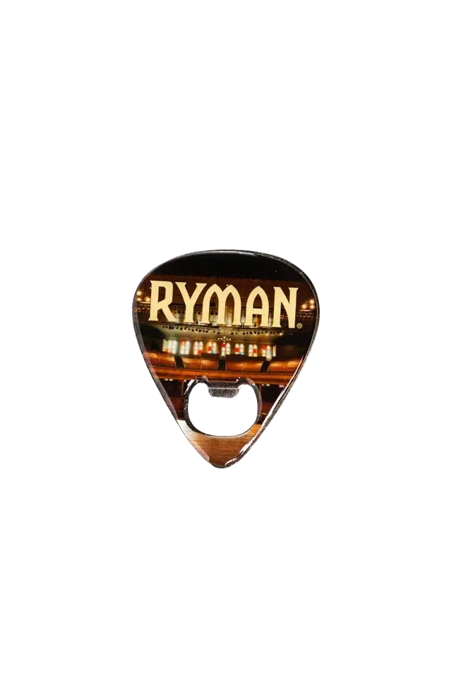 Ryman Guitar Pick Bottle Opener - SOUVENIRS