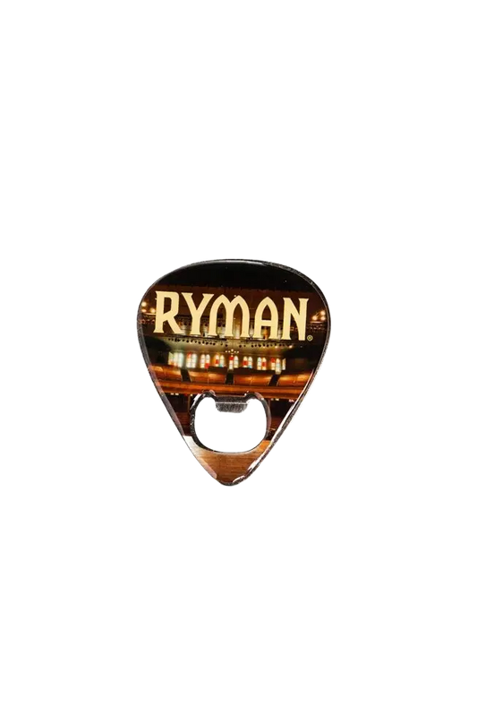 Ryman Guitar Pick Bottle Opener - SOUVENIRS