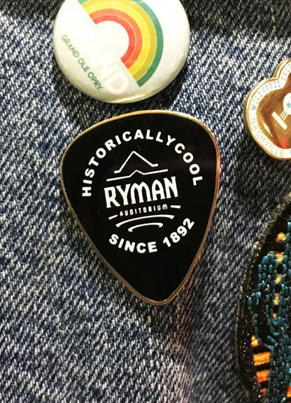 Ryman Guitar Pick Pin - JEWELRY