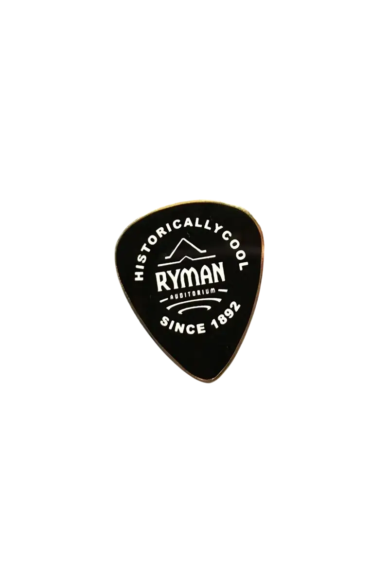 Ryman Guitar Pick Pin - JEWELRY