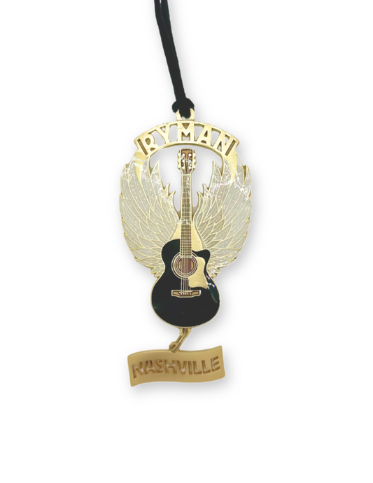 Ryman Guitar Wing Ornament - ORNAMENTS