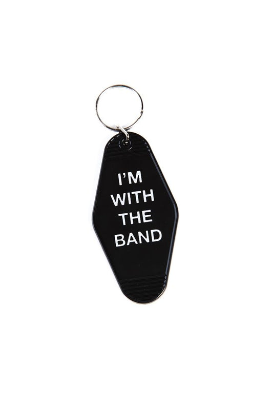 Ryman Im With The Band Hotel Room Keychain - SOUVENIRS
