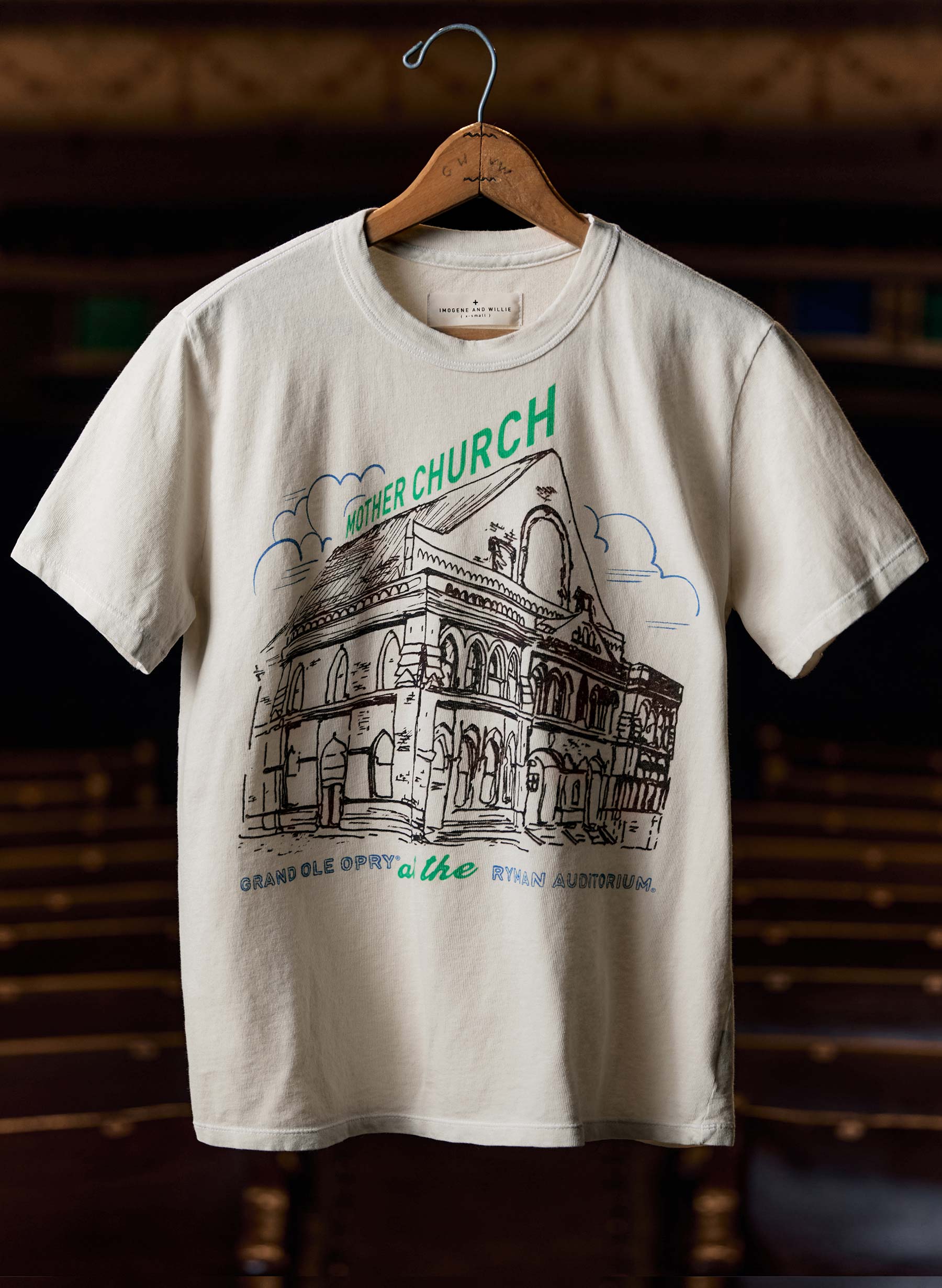Ryman Imogene + Willie Mother Church 100 Years T-Shirt - S/S