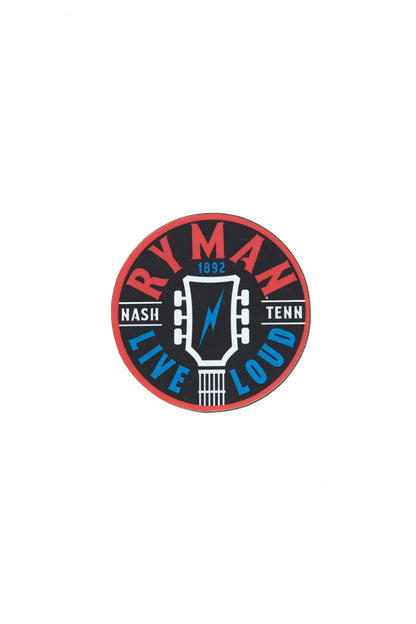 Ryman Live Loud Magnet - SOUVENIRS
