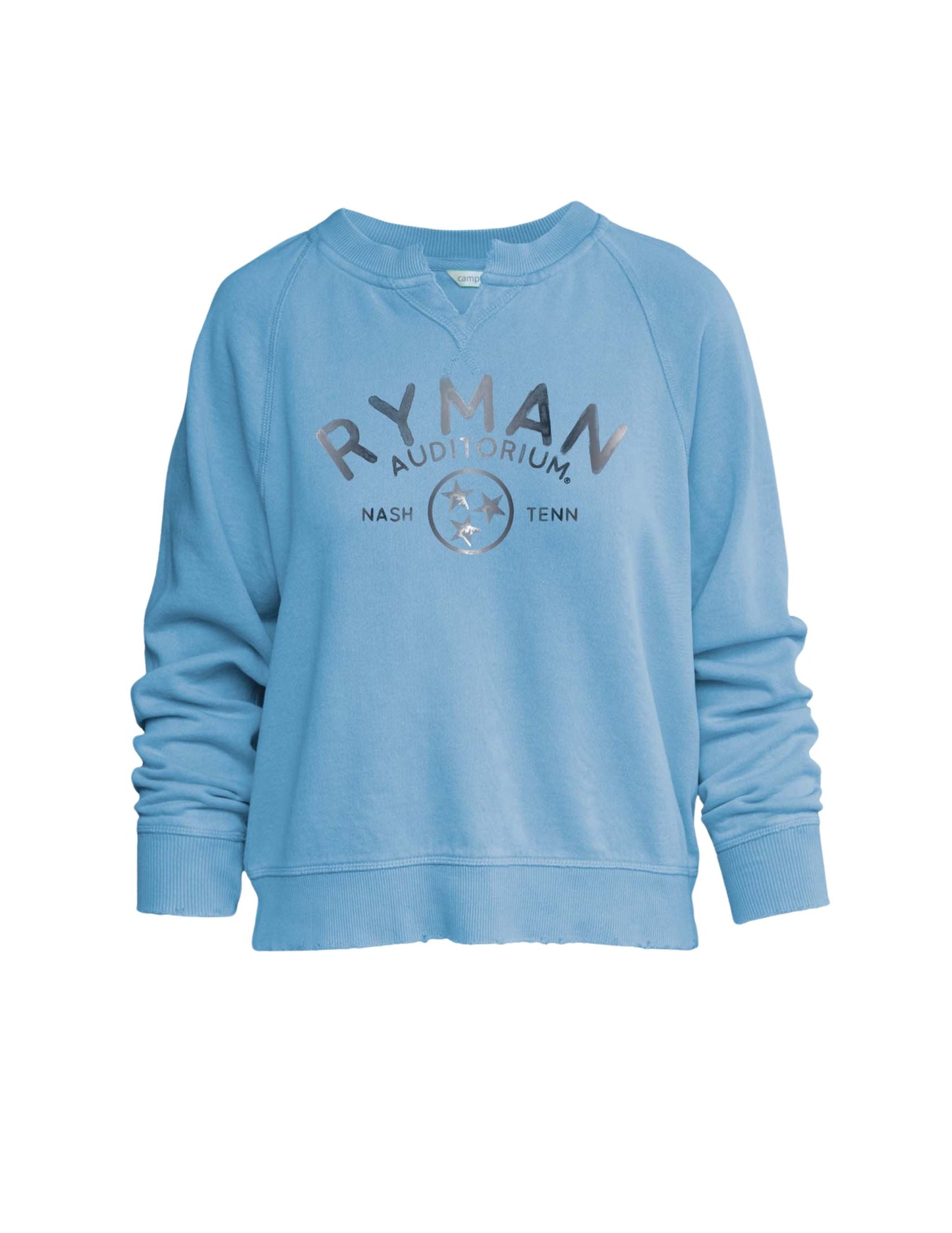 Ryman Metallic Tri-Star Crew - FLEECE