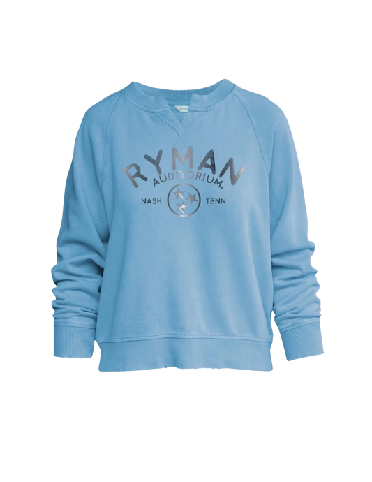 Ryman Metallic Tri-Star Crew - FLEECE