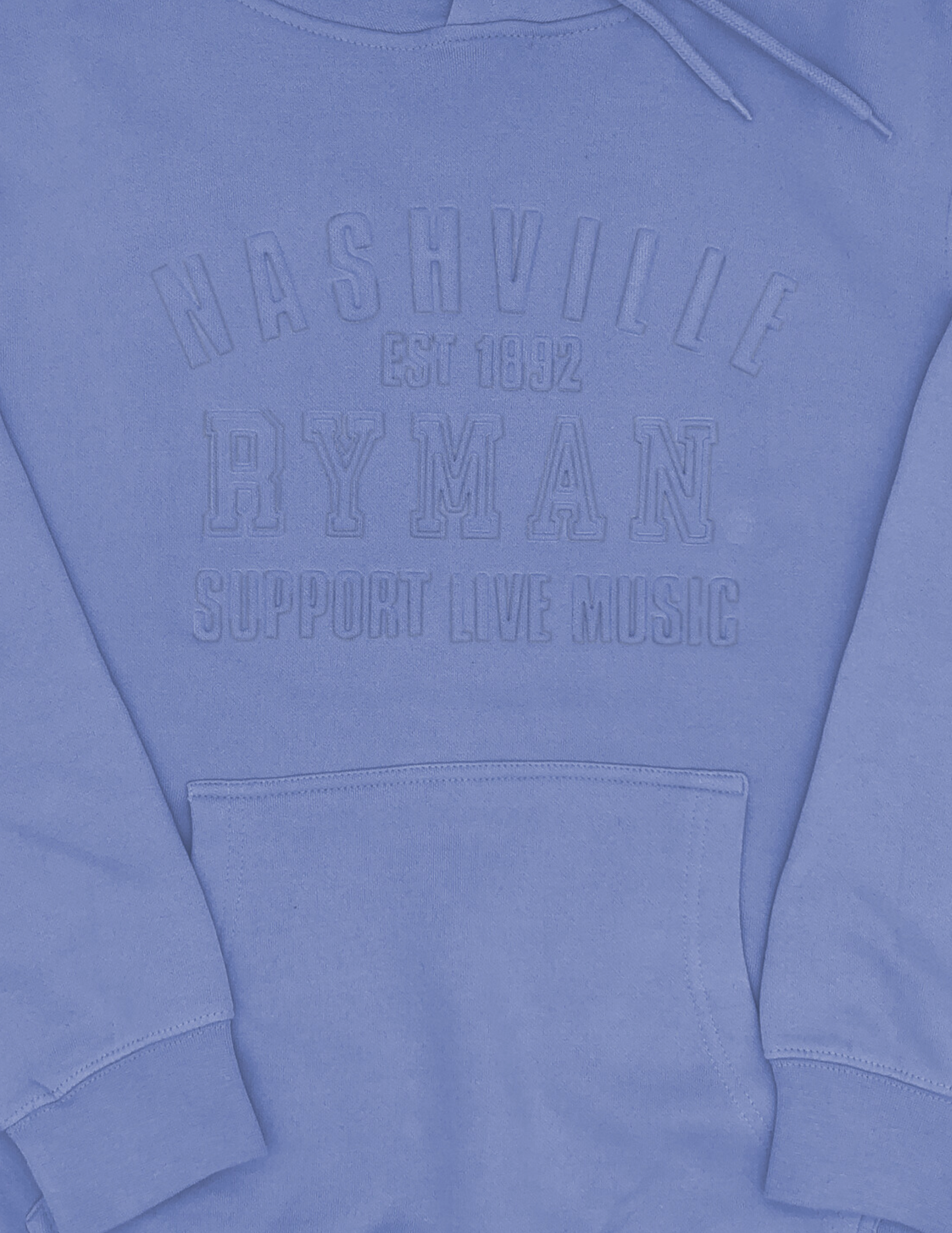 Ryman Nashville Embossed Hoodie - FLEECE
