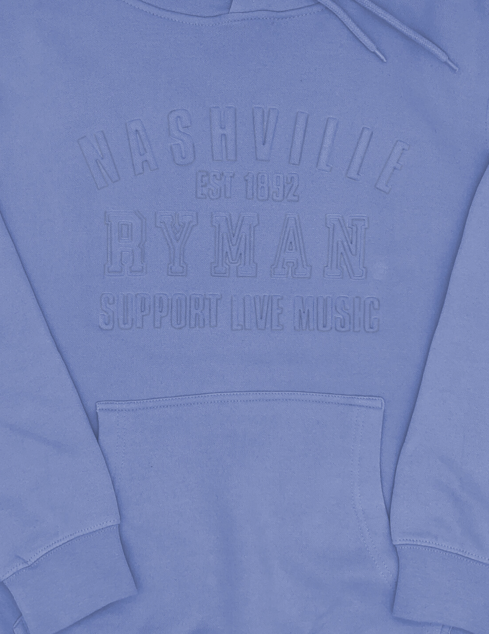 Ryman Nashville Embossed Hoodie - FLEECE