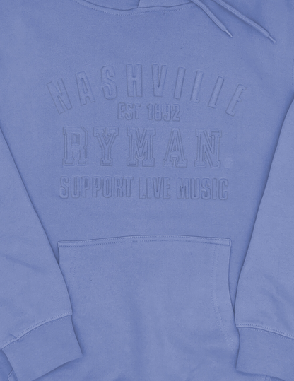 Ryman Nashville Embossed Hoodie - FLEECE