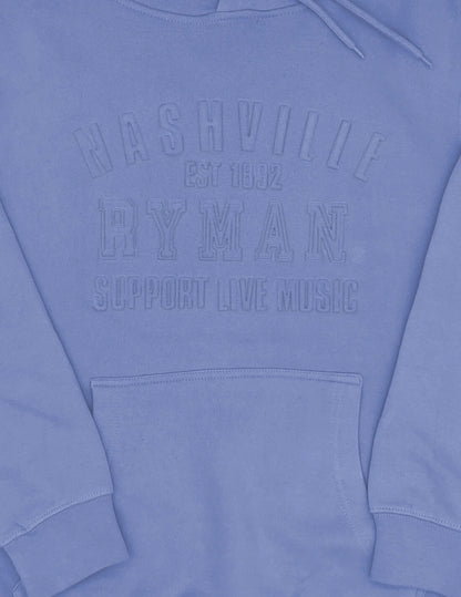 Ryman Nashville Embossed Hoodie - FLEECE
