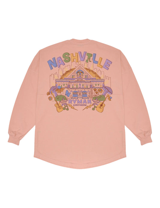 Ryman Nashville Glitter Spirit Jersey CREWS