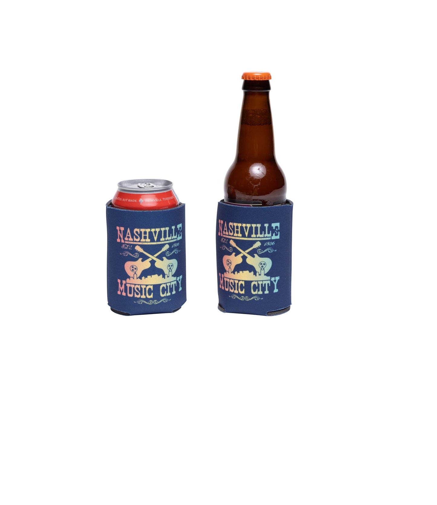 Ryman Nashville Gradient Koozie - DRINKWARE