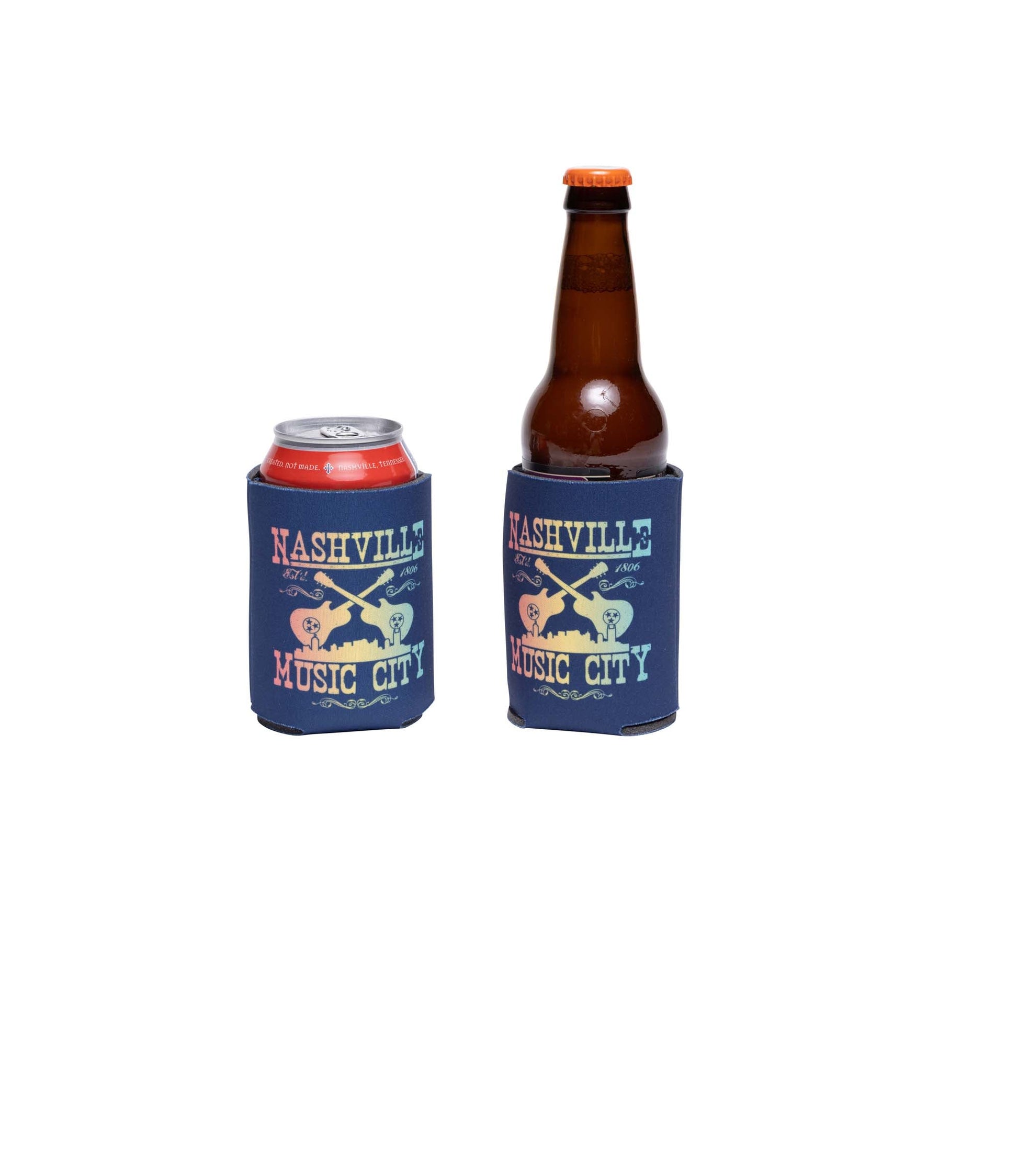 Ryman Nashville Gradient Koozie - DRINKWARE