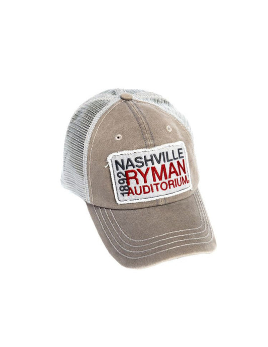 Ryman Nashville Patch Trucker Cap - BASEBALL