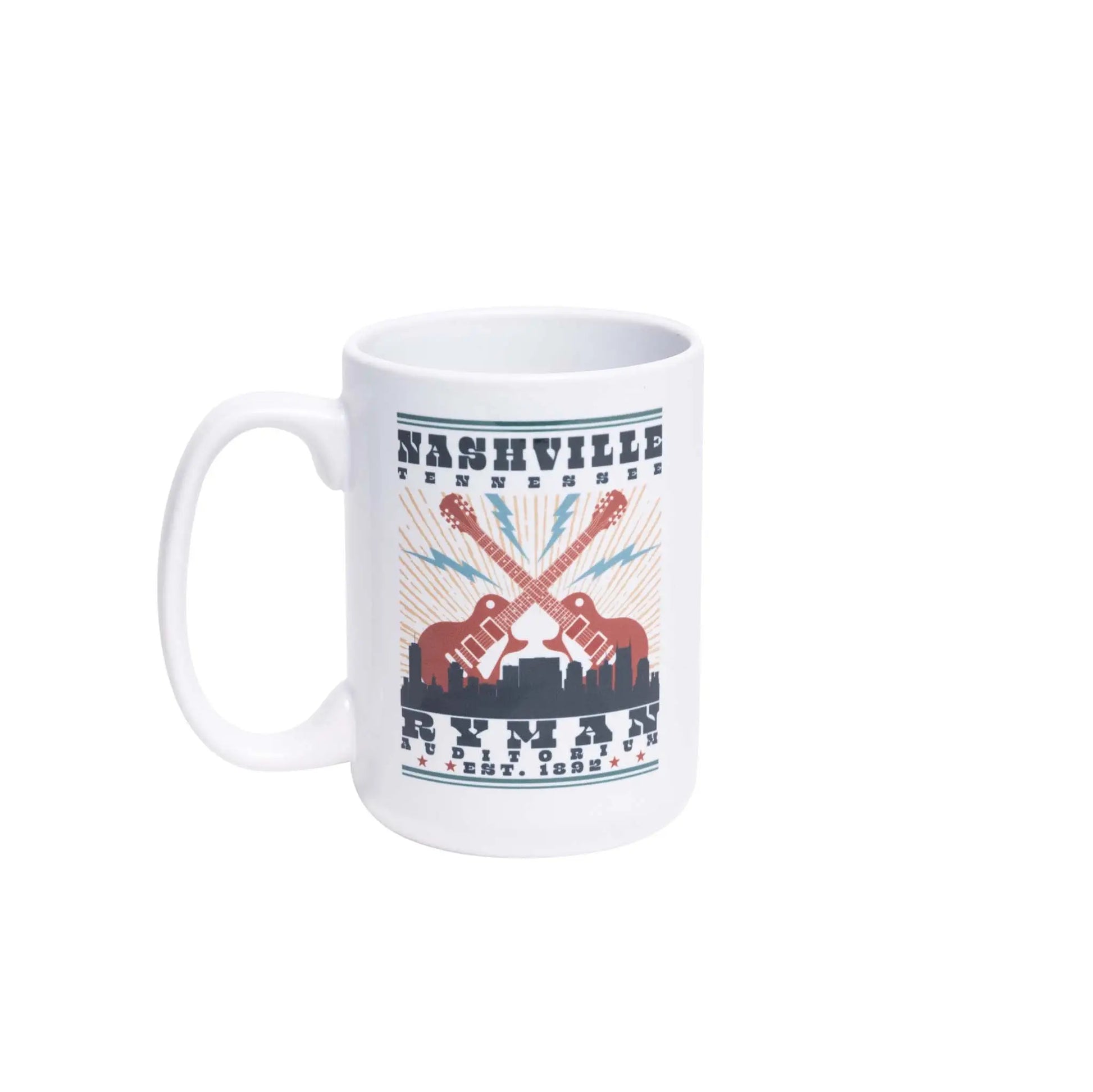 Ryman Nashville Skyline Coffee Mug - DRINKWARE