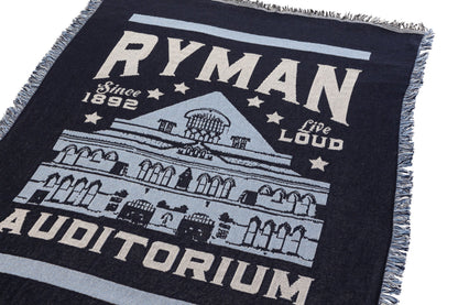 Ryman Poster Jacquard Blanket - DECOR