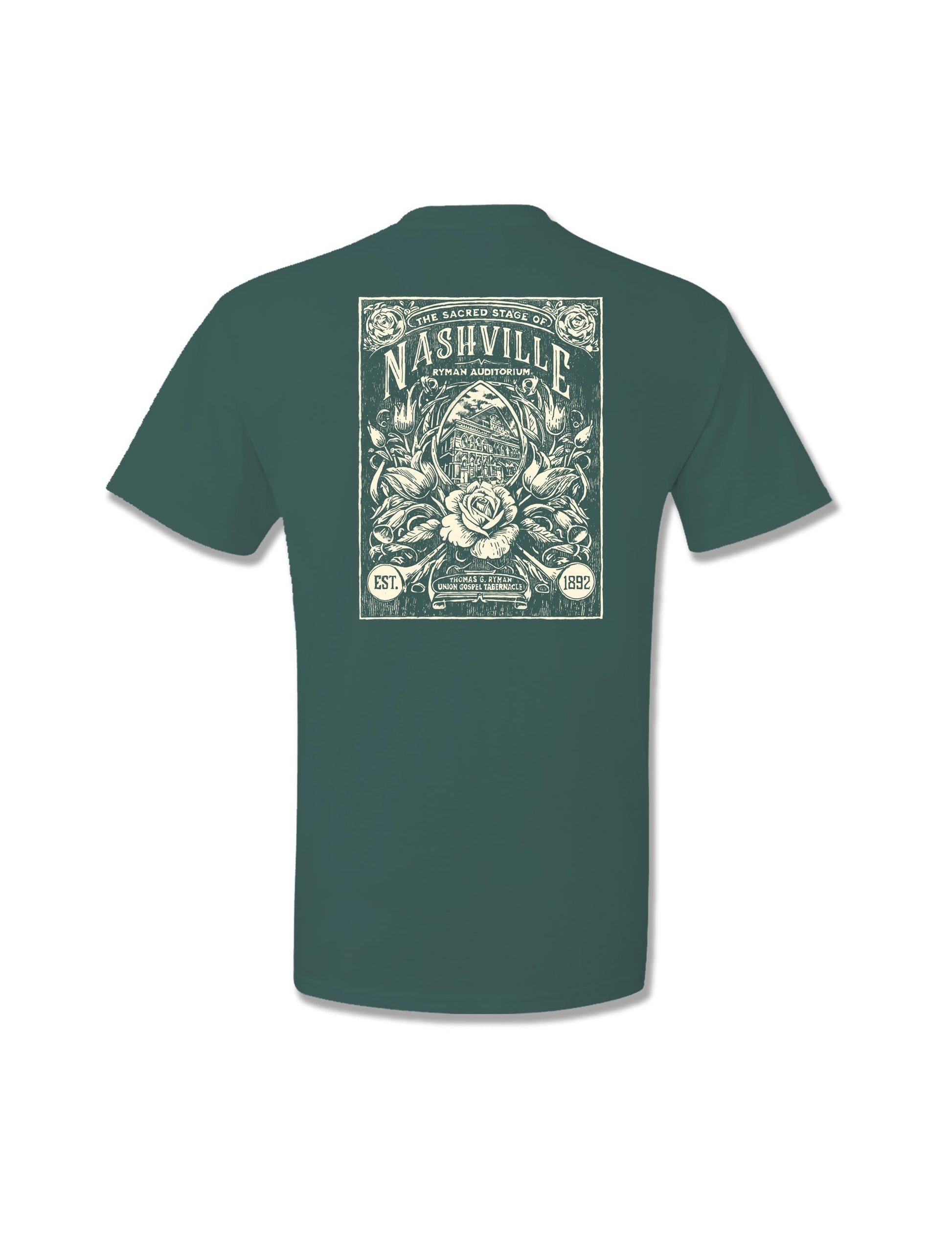 Ryman Sacred Stage T-Shirt - CREWS