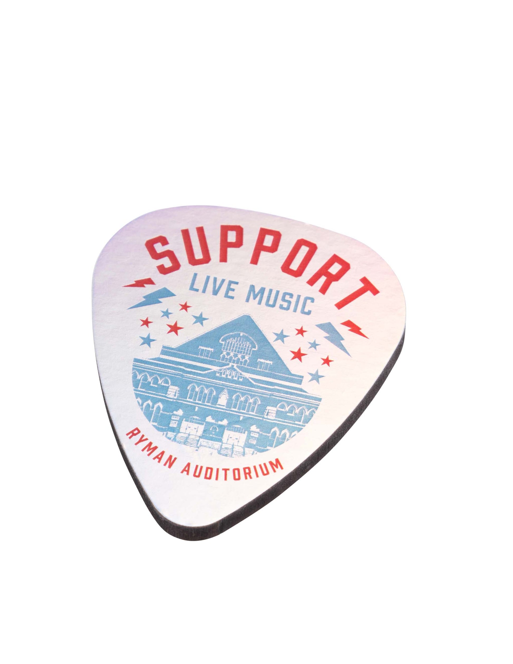 Ryman Support Live Music Guitar Pic Magnet - SOUVENIRS