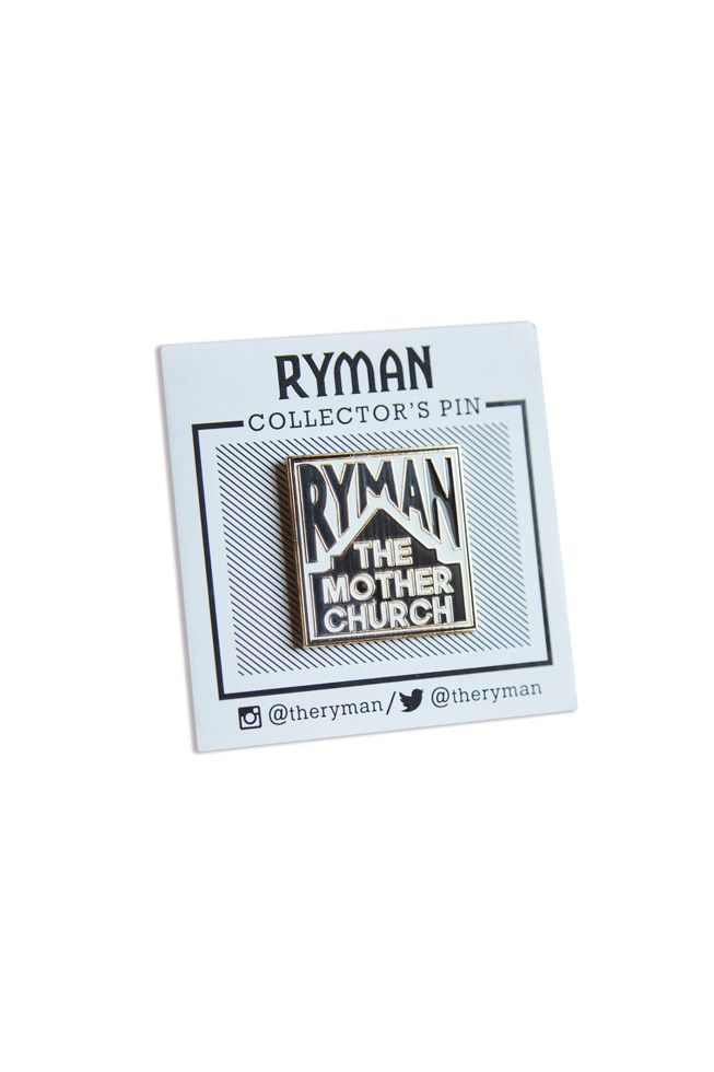 Ryman The Mother Church Lapel Pin - JEWELRY