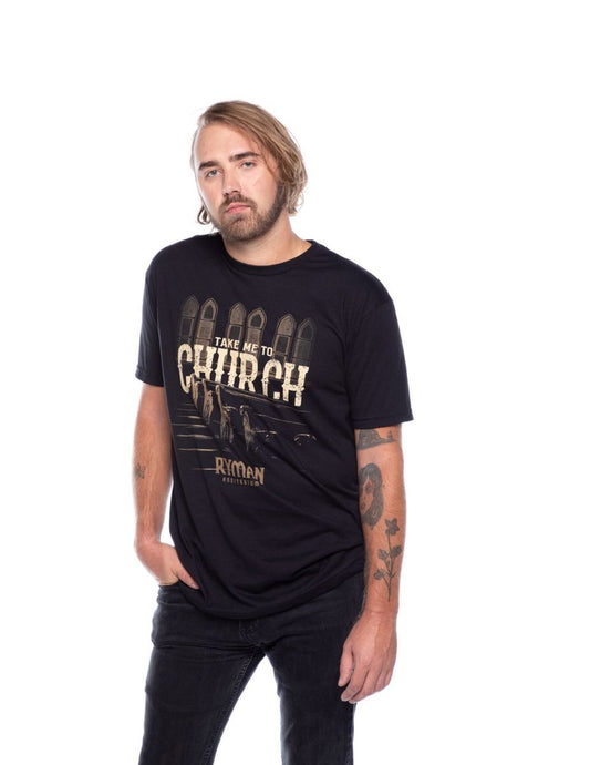 Ryman Unisex Take Me To Church T-Shirt - S/S