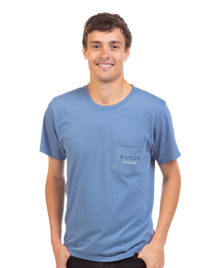 Ryman Vintage Poster Pocket T-Shirt - S/S