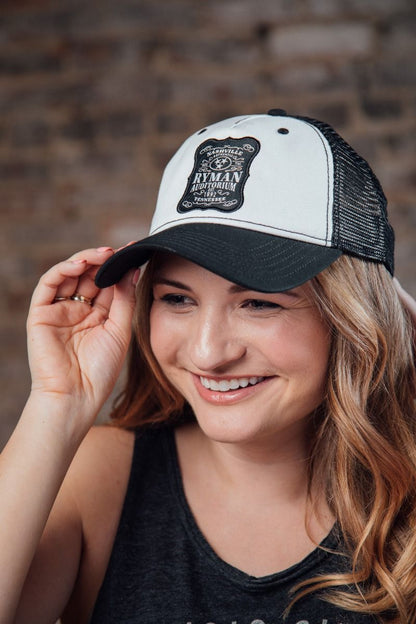 Ryman Whiskey Label Trucker Cap - BASEBALL