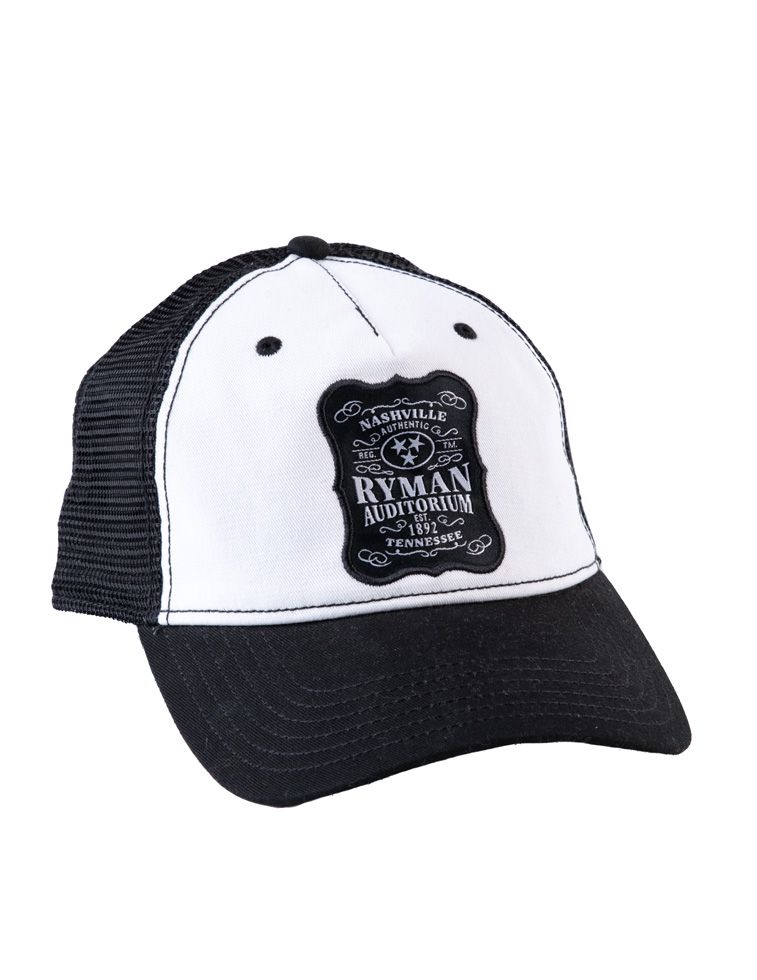 Ryman Whiskey Label Trucker Cap - BASEBALL