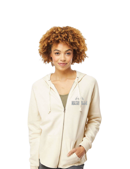 Ryman Womens Full Zip Nashville Hoodie - FLEECE