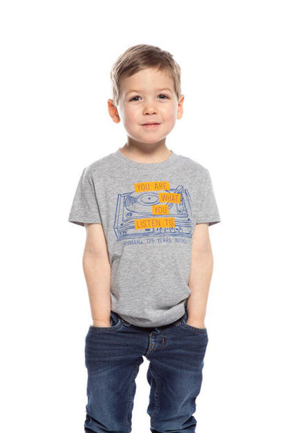 Ryman You Are What You Listen to Toddler T-Shirt - GRAY / 3T - KIDS TEES