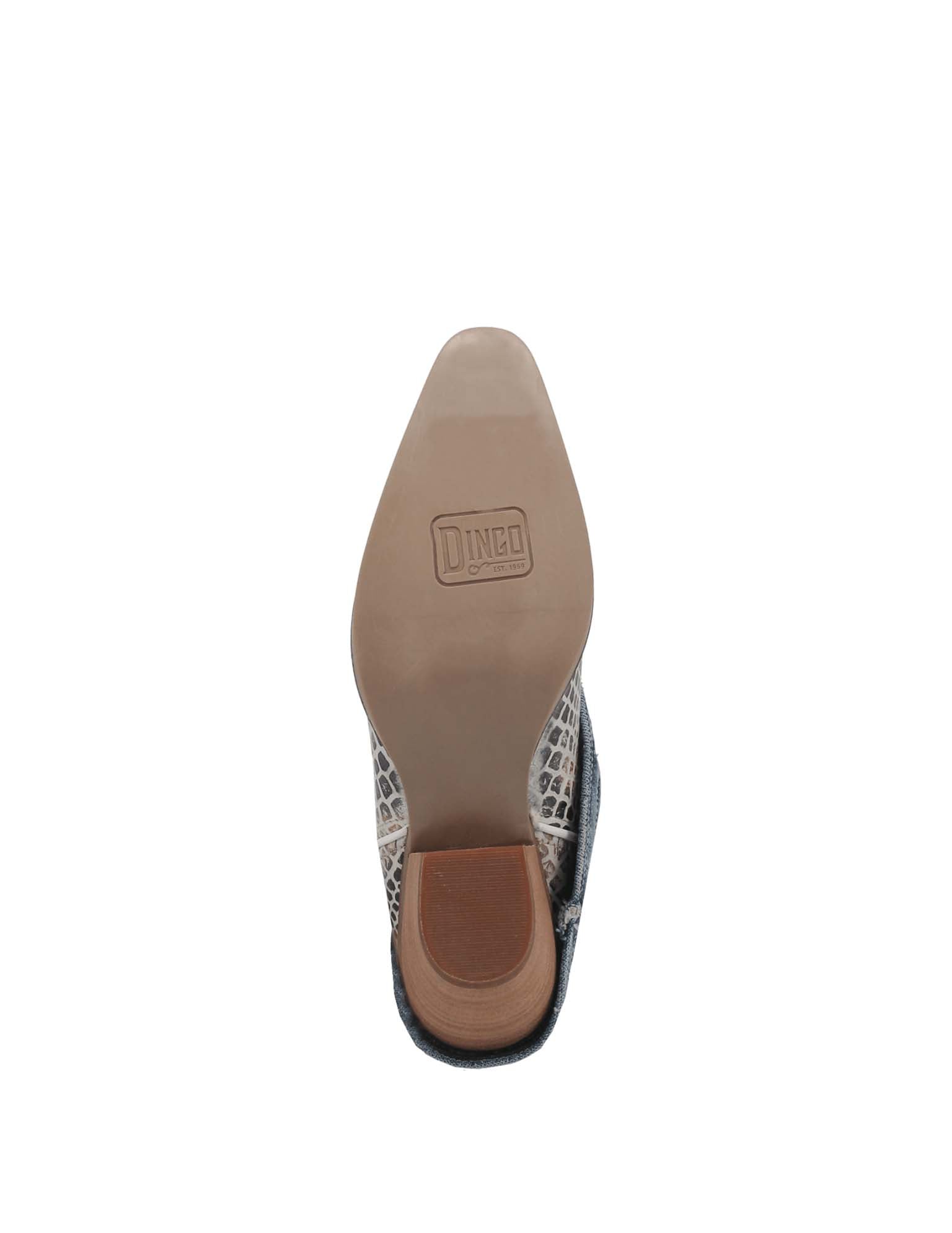 Shabby Denim Dingo Boot - FOOTWEAR