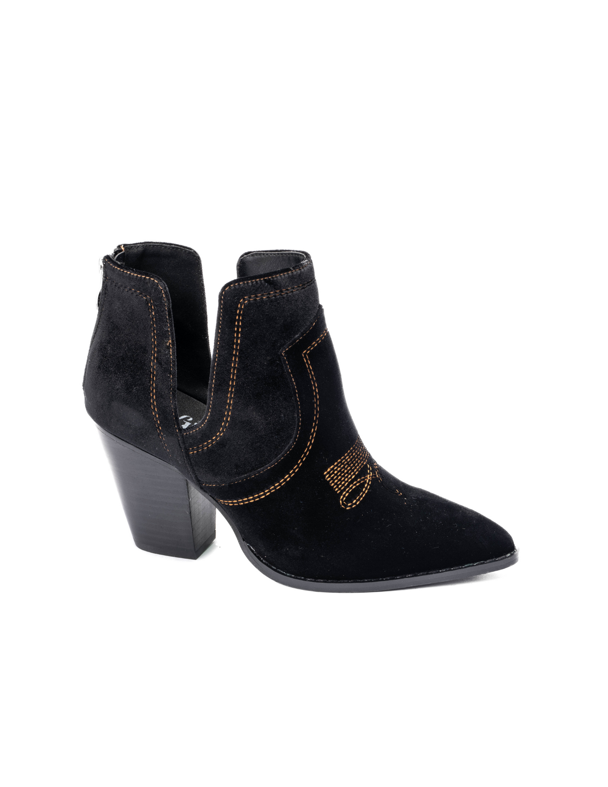 Smoke Show Cutout Ankle Boot - FOOTWEAR
