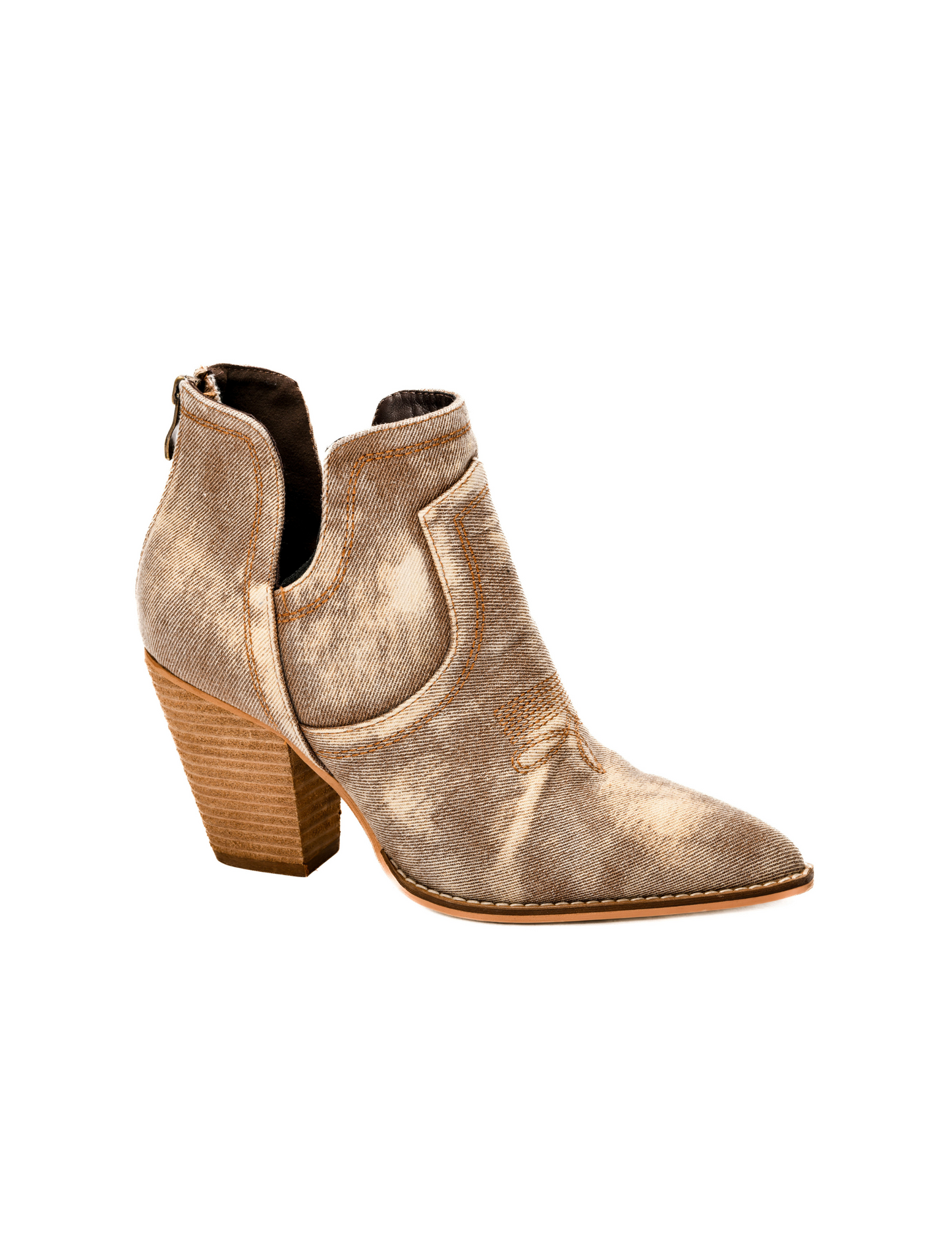 Smoke Show Cutout Ankle Boot - FOOTWEAR
