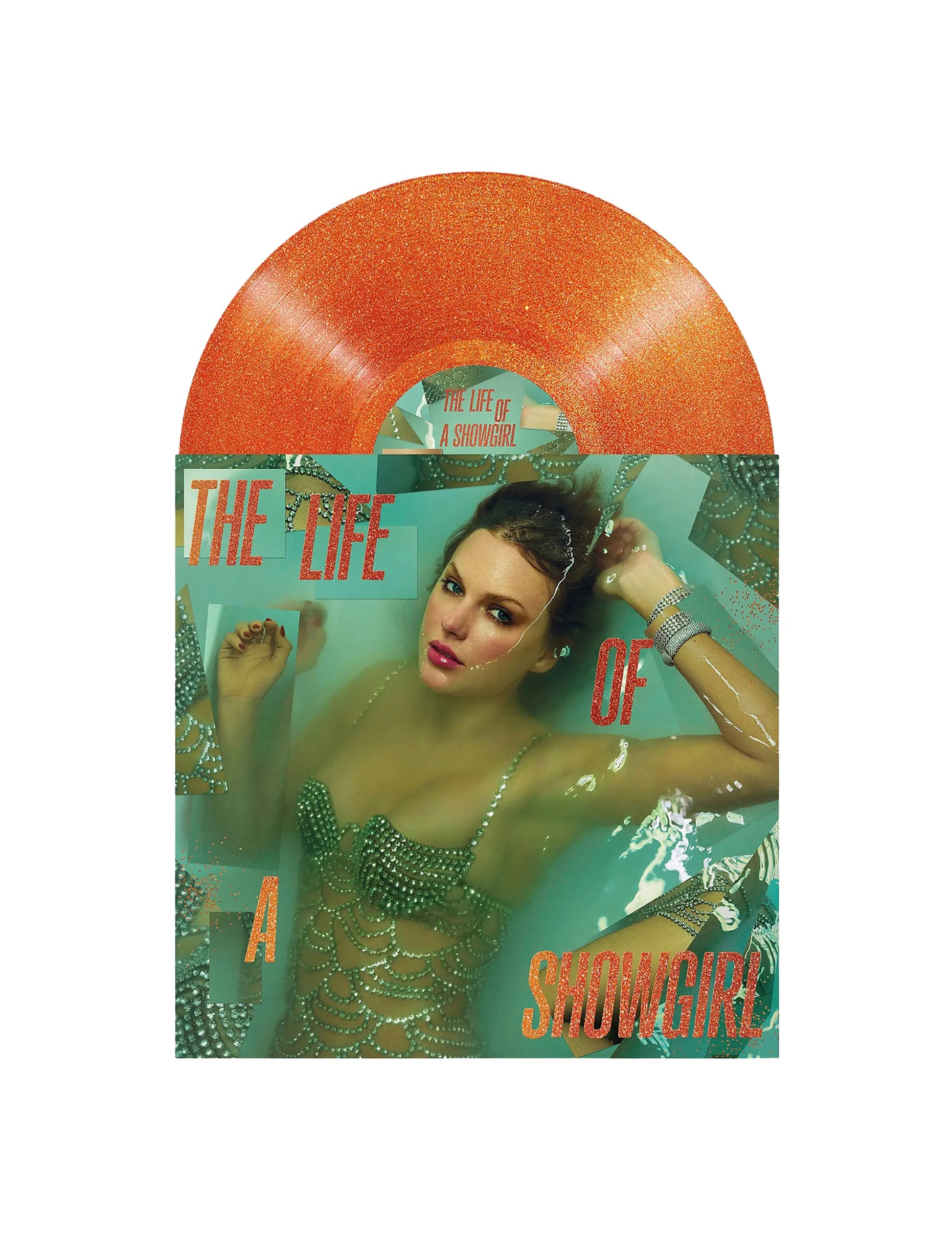 Taylor Swift: The Life of a Showgirl (Orange Glitter LP) - LPS