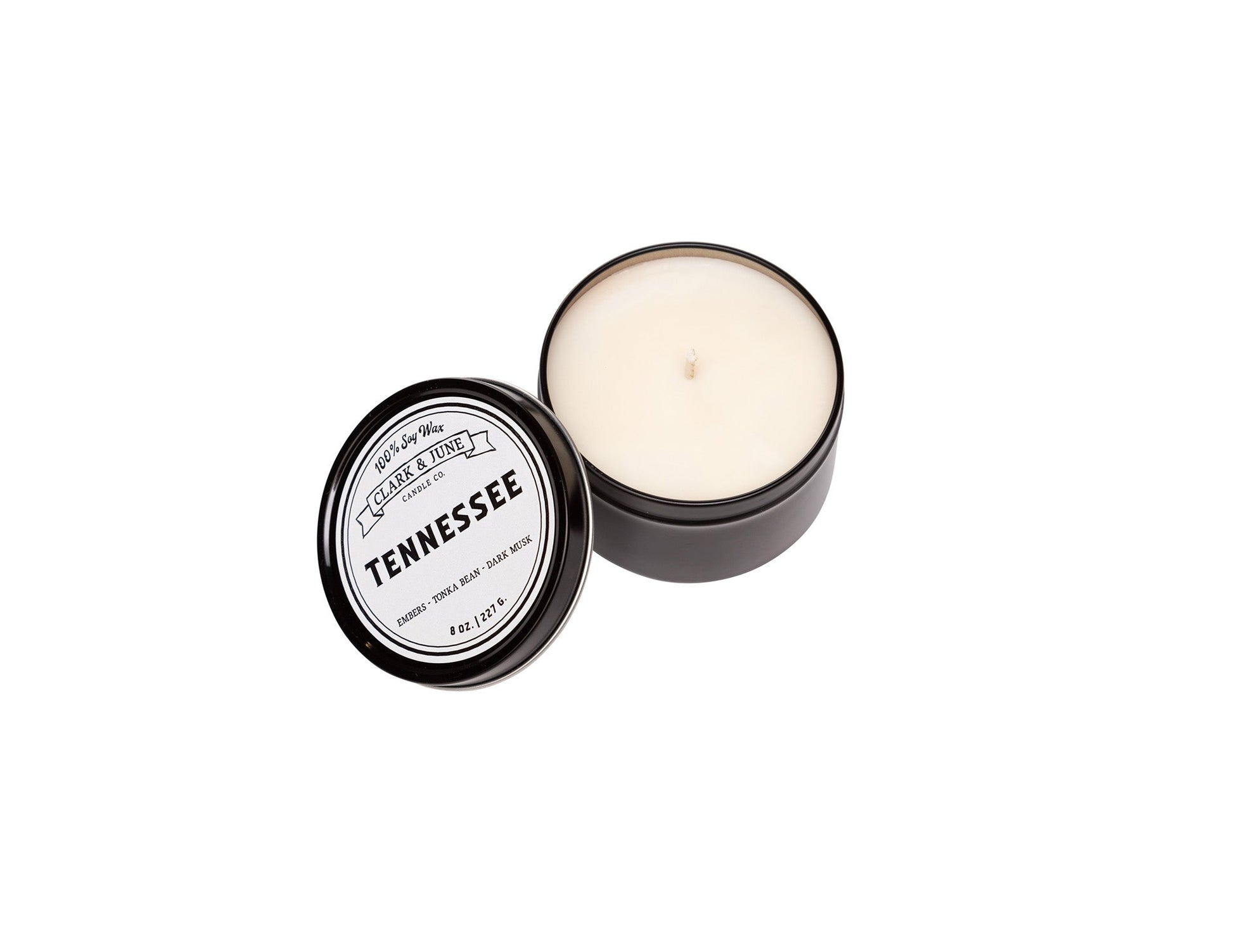Tennessee 8oz Tin Candle - DECOR