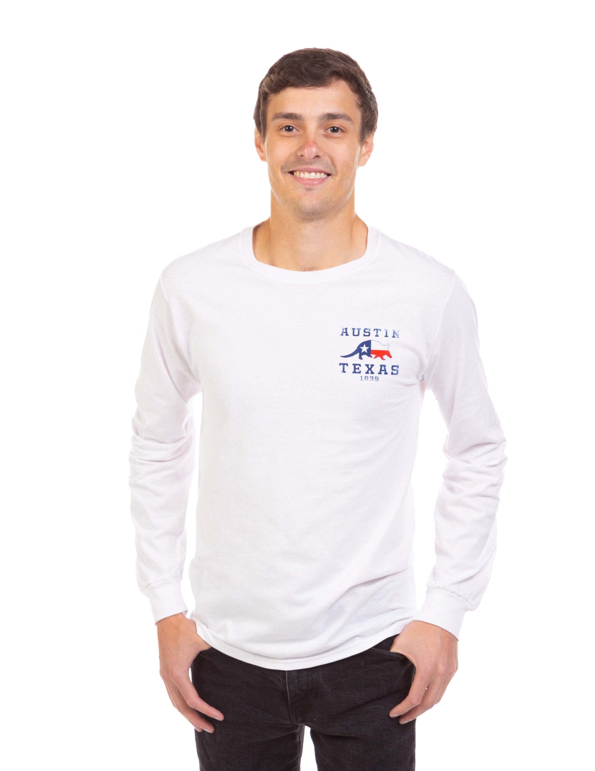 Texas Armadillo Long Sleeve T-Shirt - CREWS