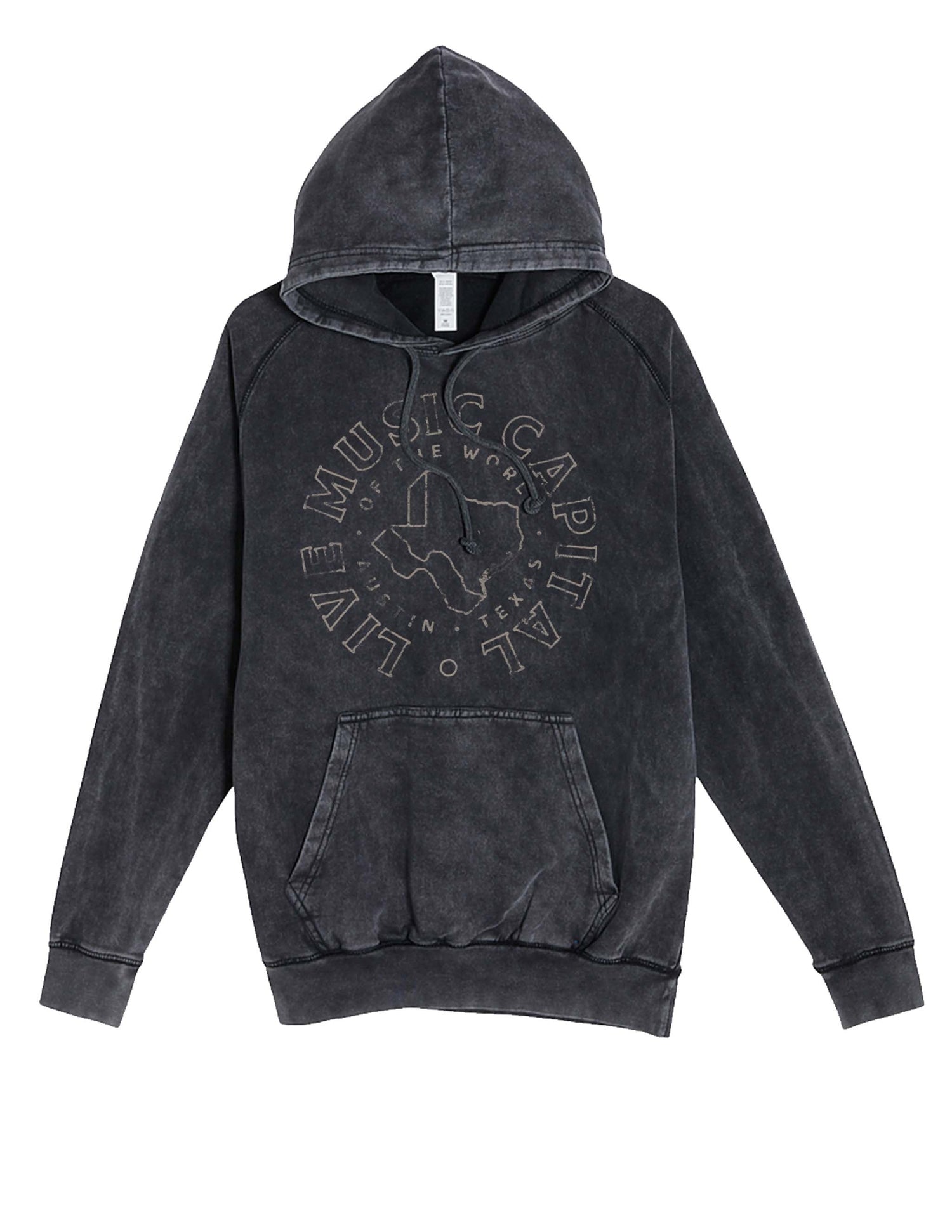 Texas State Crest Hoodie - FLEECE