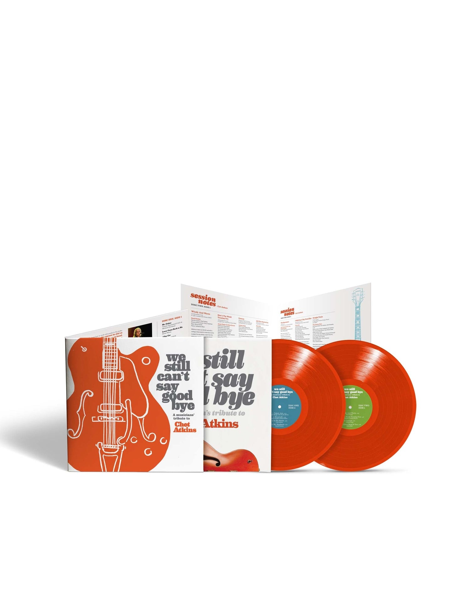 We Still Can’t Say Goodbye – A Musicians’ Tribute to Chet Atkins Collectors Edition Orange Set (LP + DVD) - A-V