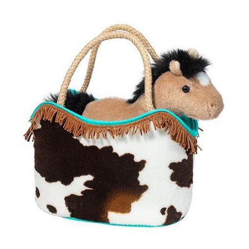 Western Sassy Sak with Horse Plush - KIDS TOYS