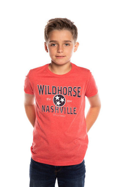Wildhorse Tennessee Tri-Star YouthT-Shirt - KIDS APPAREL