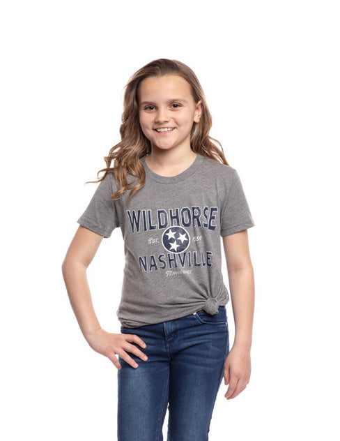 Wildhorse Tennessee Tri-Star YouthT-Shirt - KIDS APPAREL