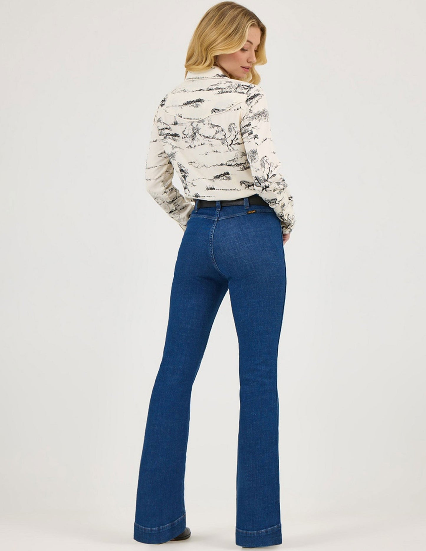 Wrangler® X Lainey Wilson Pin Tintuck Flare Jean - BOTTOMS
