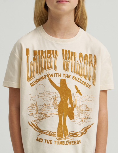 Wrangler x Lainey Wilson Girls Buzzards Tee - KIDS TEES