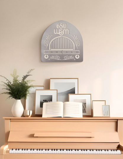 WSM Radio Metal Plaque - FRAMED ART