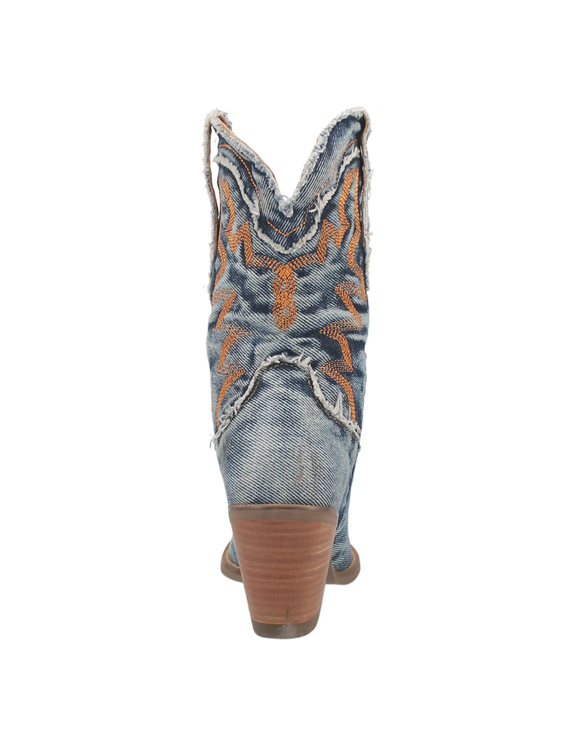 Yall Need Dolly Denim Dingo Calf boots - FOOTWEAR
