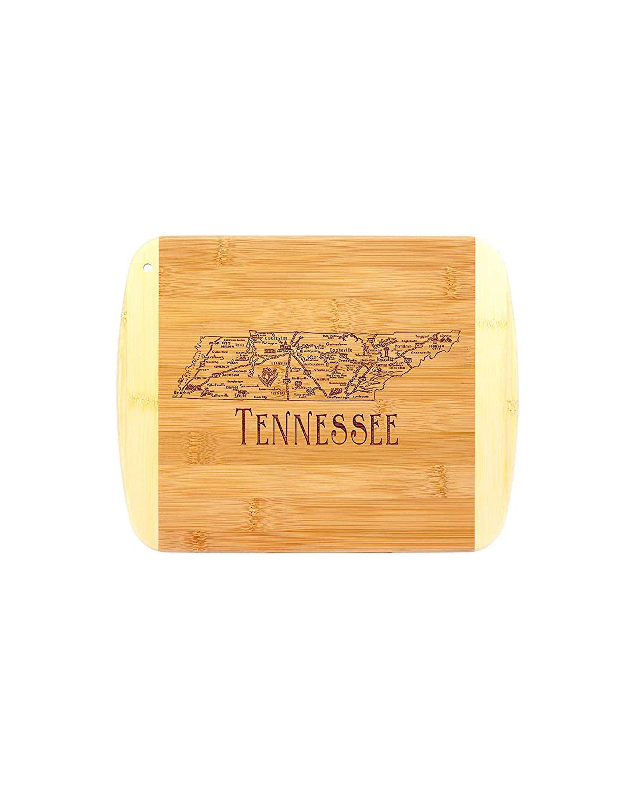 A Slice of Life Tennessee Serving and Cutting Board