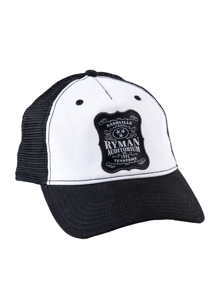 Ryman Whiskey Label Trucker Cap