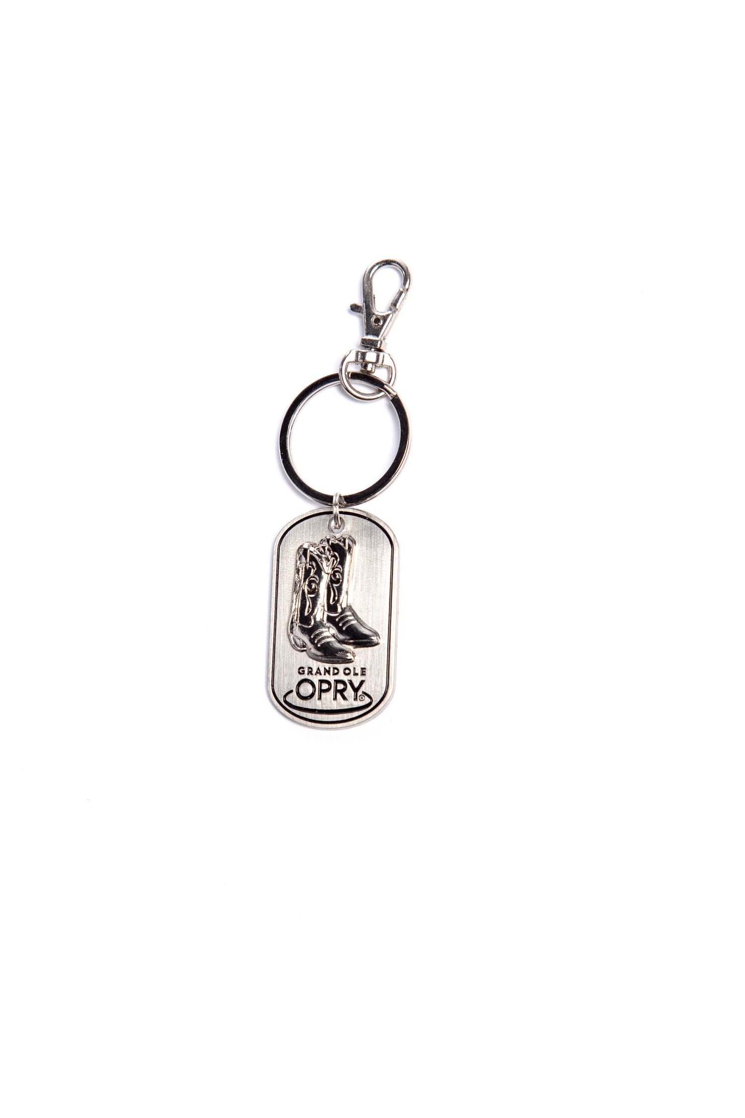 Opry Boots Dog Tag Keychain