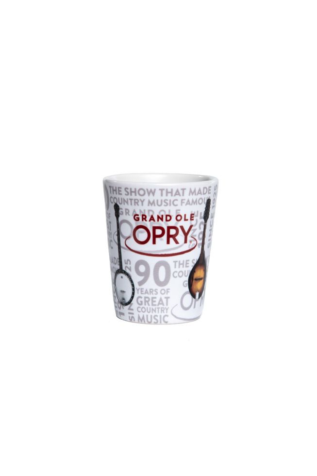 Opry Rockin Banjo Shot Glass