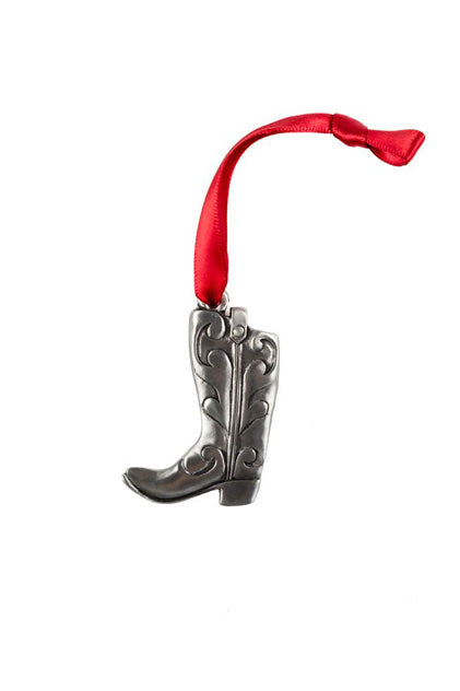 Ryman Cowboy Boot Pewter Ornament Default Title